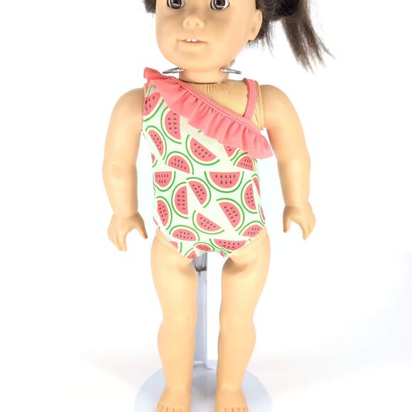 Our Generation OG by Battat Watermelon One Piece Bathing Suit for 18" Dolls -GUC - Picture 1 of 10